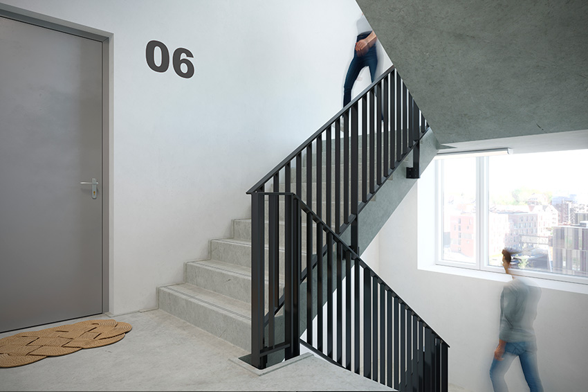 Aluminiums værn og trappegelænder Aluminiums værn og trappegelænder